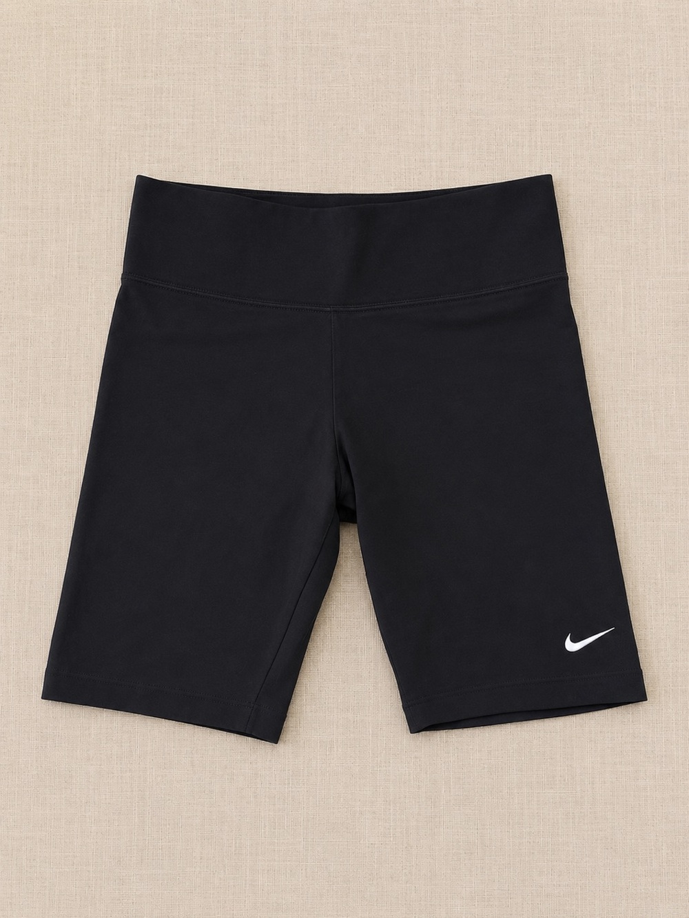 Nike Dri-FIT Black High Rise Bike Shorts Women’s Medium Athletic